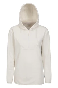 Corrie Womens Hooded Half-Zip Fleece