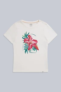 Carina Hibiscus Womens T-Shirt