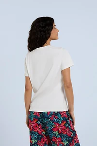 Carina Hibiscus Womens T-Shirt