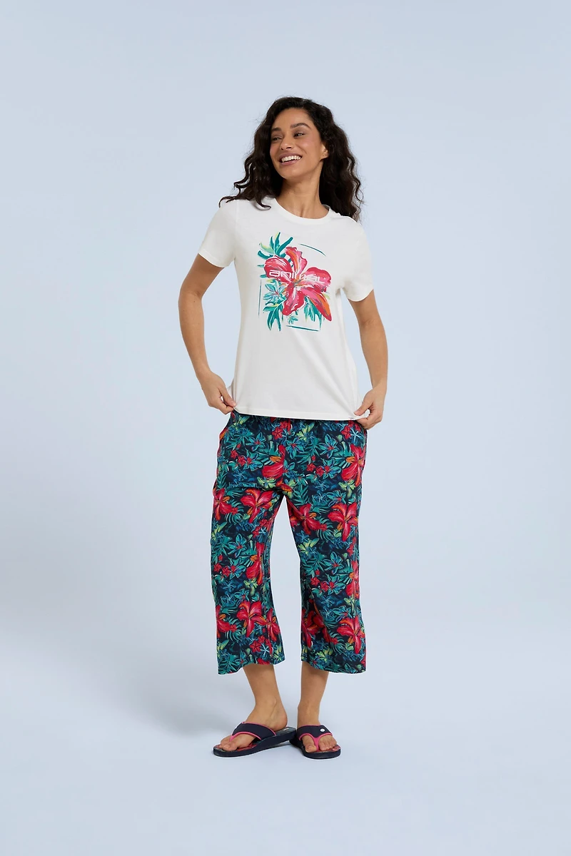 Carina Hibiscus Womens T-Shirt