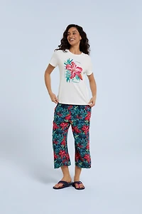 Carina Hibiscus Womens T-Shirt