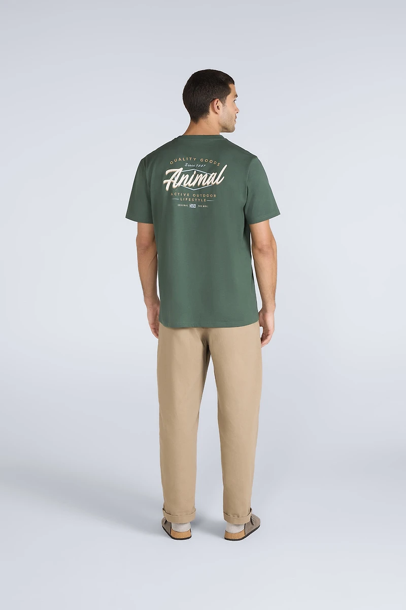 Chase Mens Graphic Relaxed T-Shirt