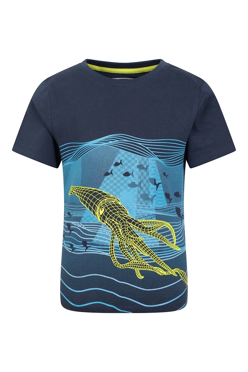 Sid The Squid Kids Tee