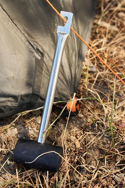 Rubber Mallet With Peg Puller