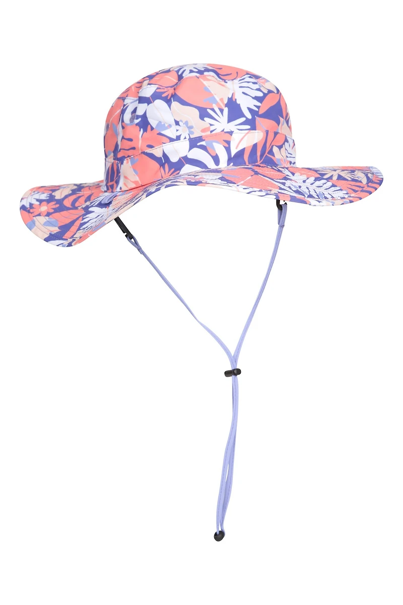 Printed Kids Reversible Water-Resistant Sun Hat