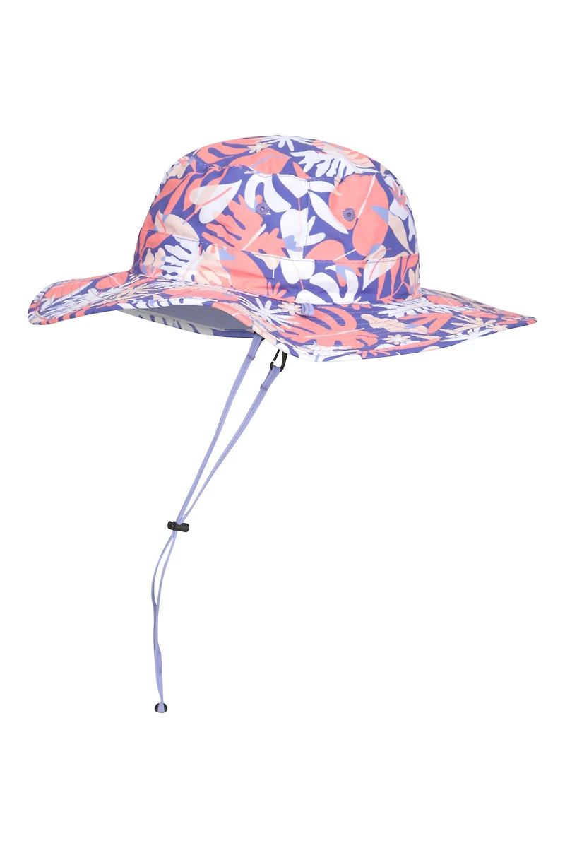 Printed Kids Reversible Water-Resistant Sun Hat