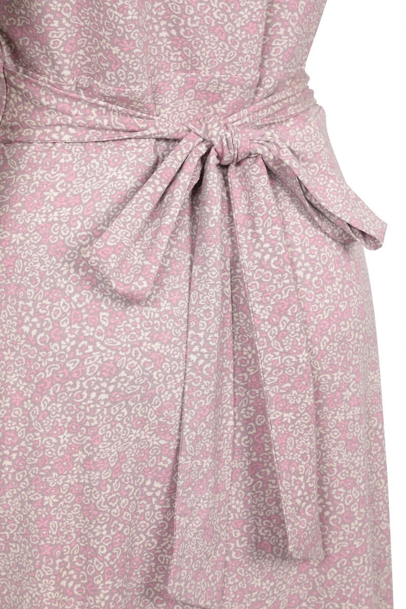 Como Printed Womens Tea Dress