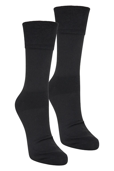 IsoCool Womens Mid-Calf Liner Socks 2-Pack