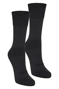 IsoCool Womens Mid-Calf Liner Socks 2-Pack