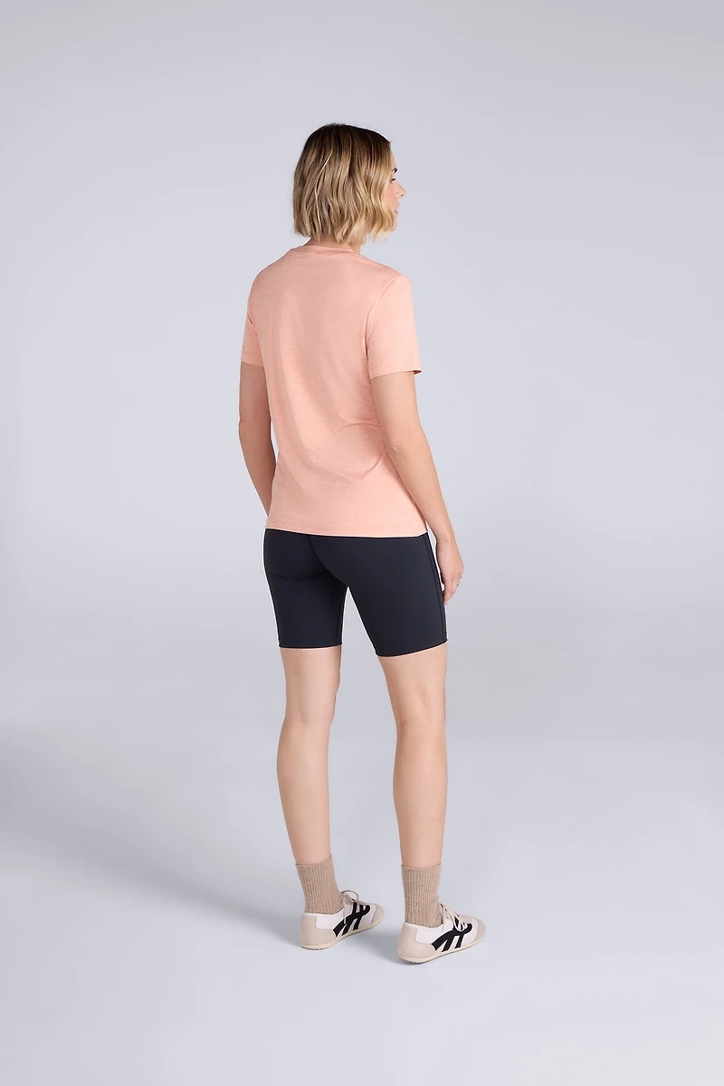 Latero Womens Hybrid Swim T-Shirt