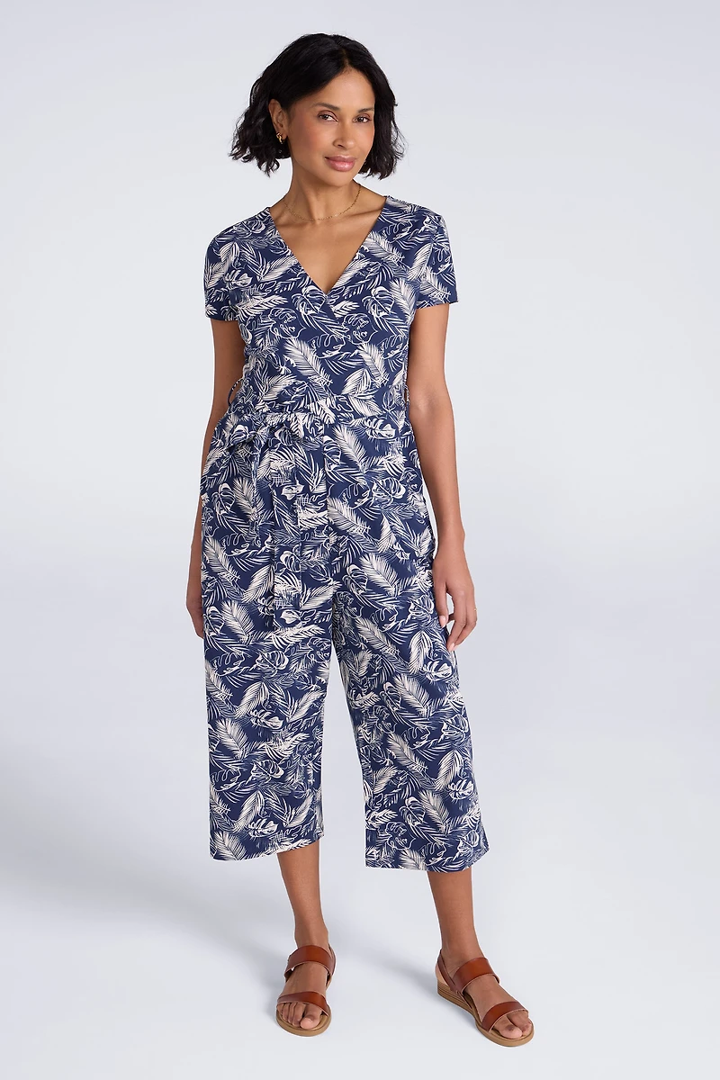 Santorini Womens Wrap Jumpsuit