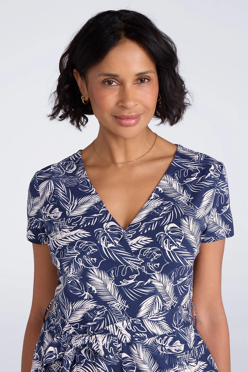Santorini Womens Wrap Jumpsuit