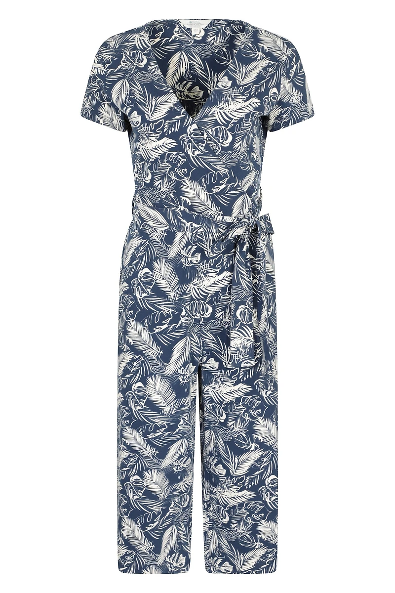 Santorini Womens Wrap Jumpsuit