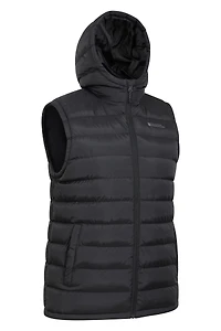 Seasons Mens Hooded Insulated Vest