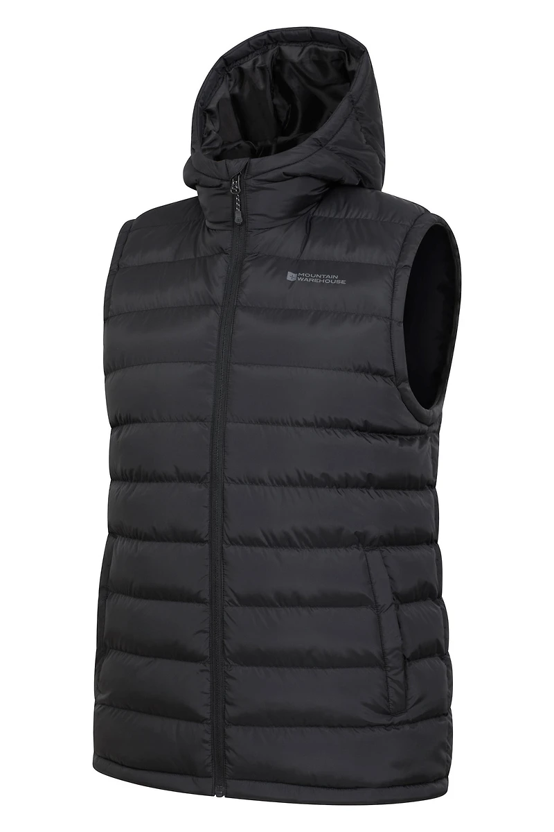 Seasons Mens Hooded Insulated Vest
