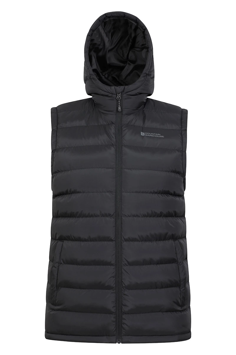 Seasons Mens Hooded Insulated Vest