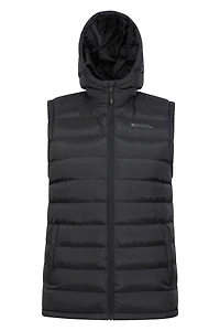 Seasons Mens Hooded Insulated Vest