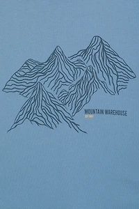 Tonal Mountain Mens T-Shirt