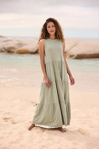 Womens Jersey Maxi Dress