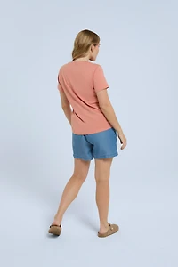 Marina Womens Script Logo T-Shirt