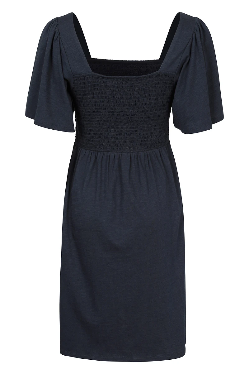 Hydra Womens Shirred Dress