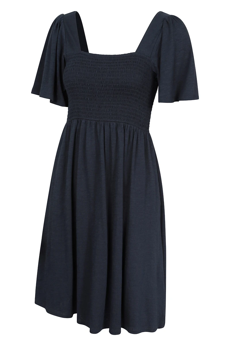 Hydra Womens Shirred Dress