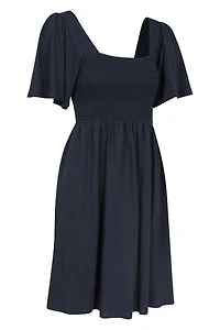 Hydra Womens Shirred Dress