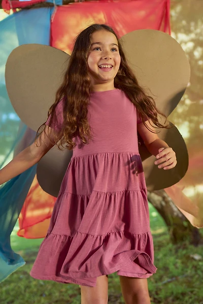 Ava Kids Tiered Dress