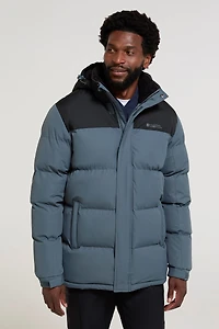 Snow Sherpa Lined Mens Padded Jacket