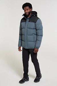 Snow Sherpa Lined Mens Padded Jacket