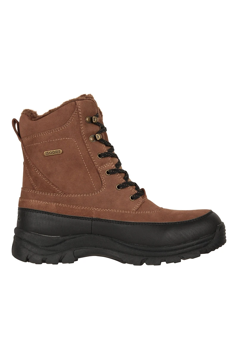 Stowe Mens Waterproof Thermal Snow Boots