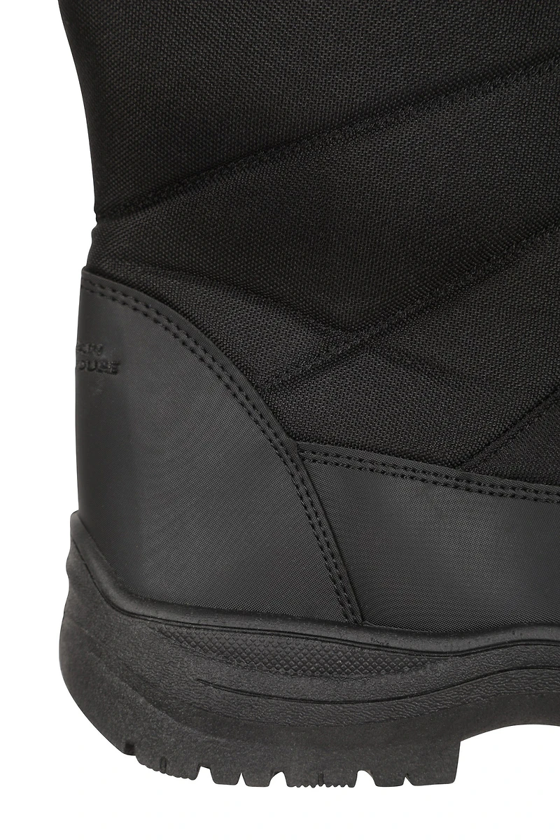 Icey Womens Short Fleece Lined Snow Boots
