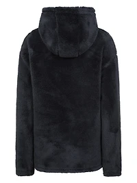 Teddy Womens Fleece Hoodie