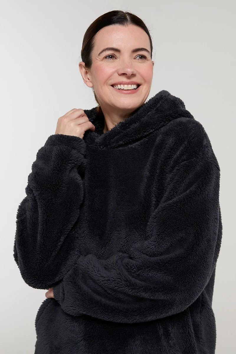 Teddy Womens Fleece Hoodie