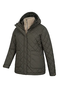 Nebraskan Womens Borg 3 1 Jacket