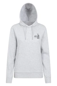 Forest Bear Womens Jersey Hoodie