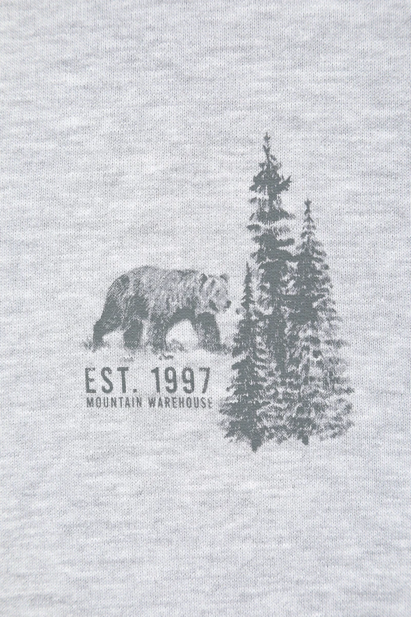 Forest Bear Womens Jersey Hoodie