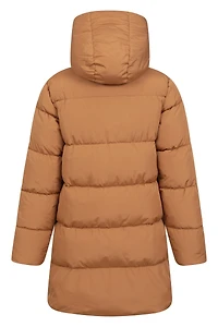Theo Kids Water Resistant Long Padded Jacket
