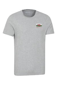 Wales Graphic Short Sleeved Mens T-Shirt