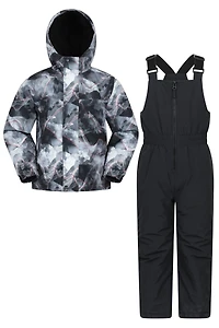 Polar Zone Kids Jacket & Salopette Snow Set
