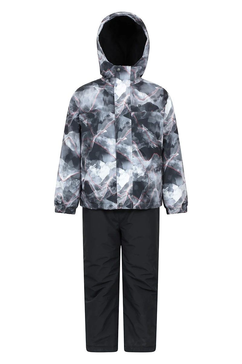 Polar Zone Kids Jacket & Salopette Snow Set