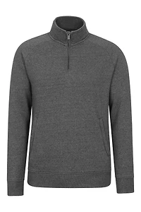 Bamburgh Mens Half Zip Sweater
