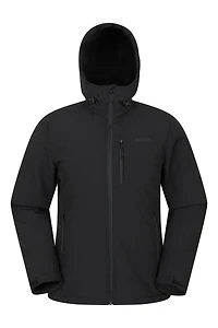 Charleston Mens Fur Lined Softshell Jacket