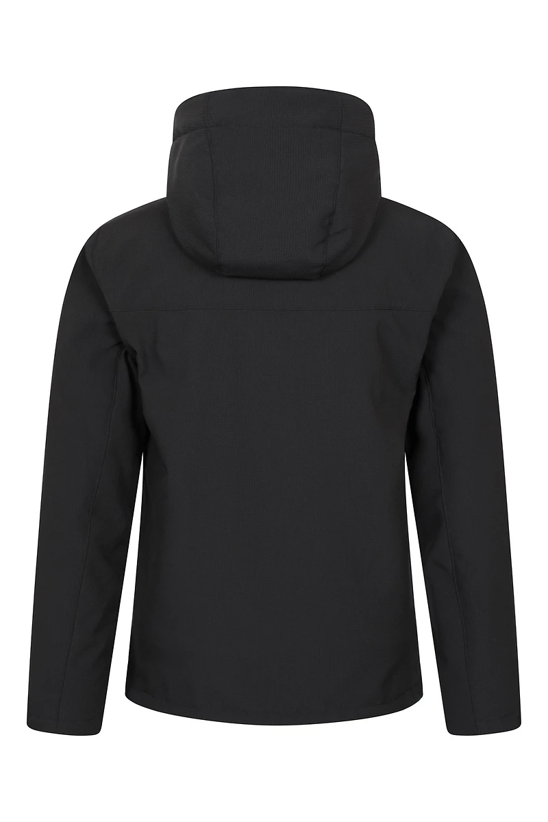 Charleston Mens Fur Lined Softshell Jacket
