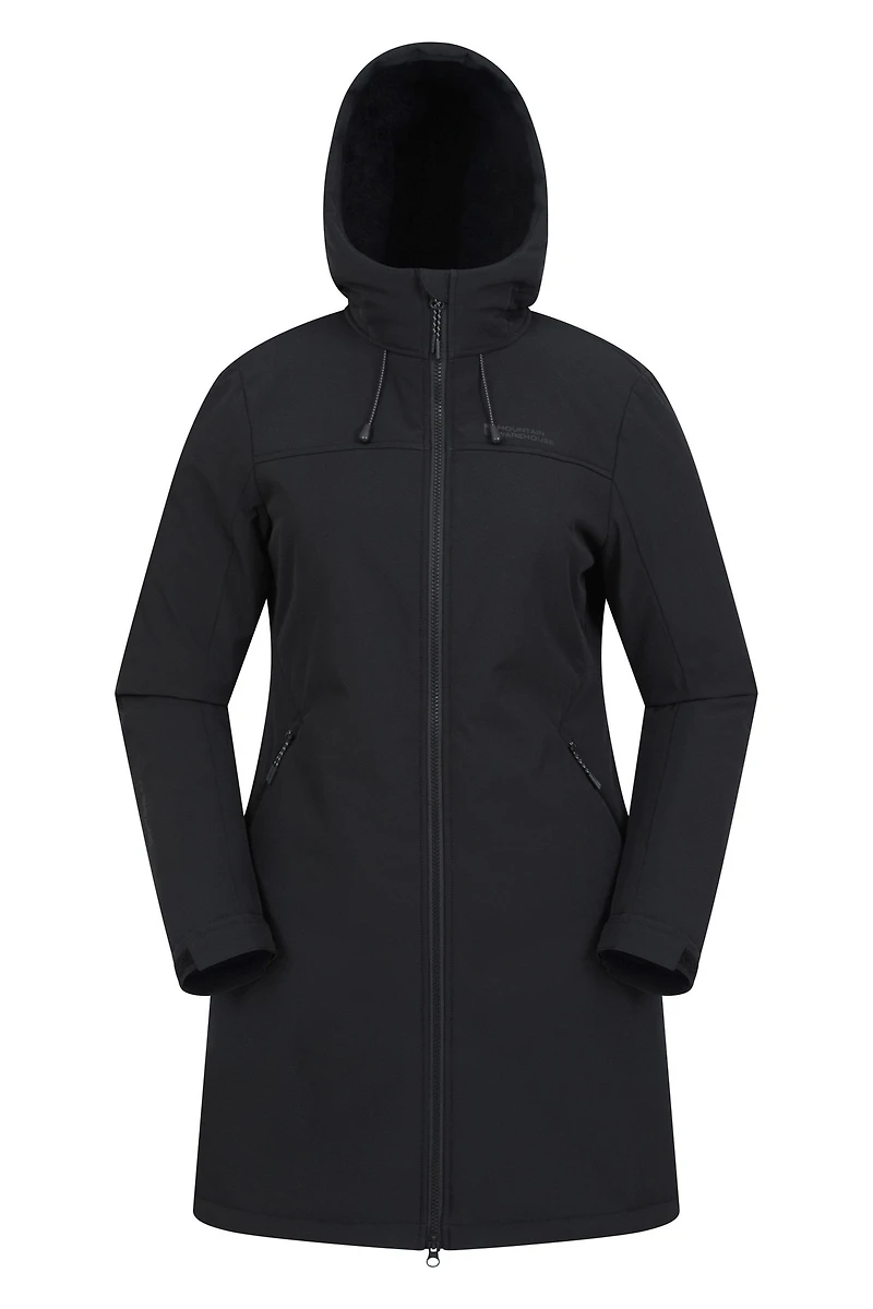 Fern Womens Longline Softshell Jacket