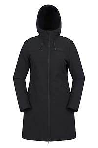 Fern Womens Longline Softshell Jacket