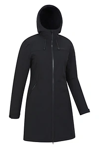 Fern Womens Longline Softshell Jacket