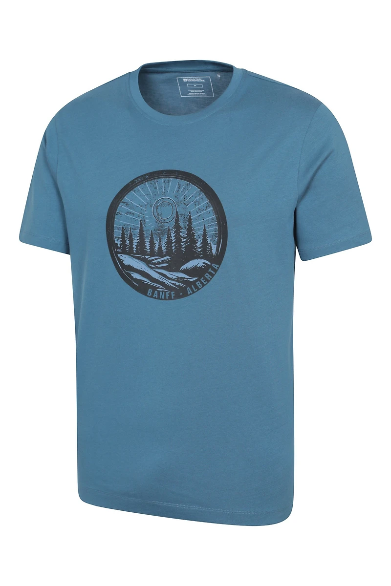 Banff Mens Graphic Short Sleeve T-Shirt