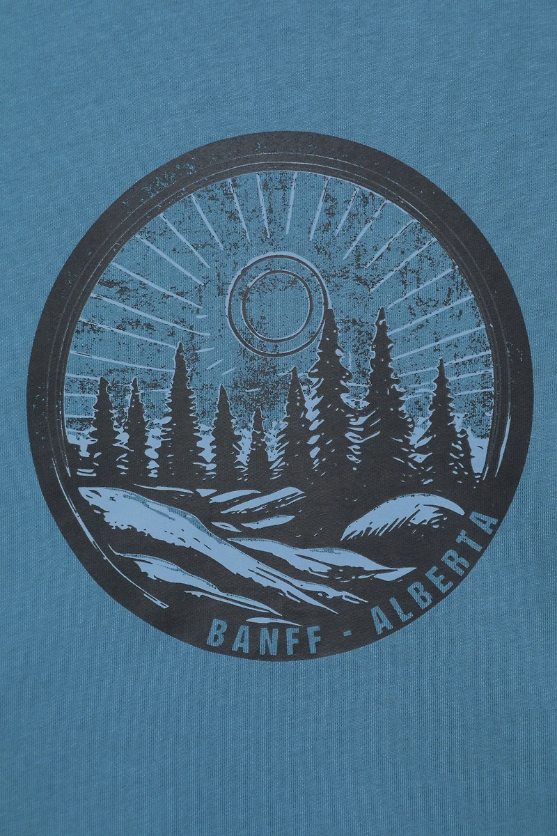 Banff Mens Graphic Short Sleeve T-Shirt