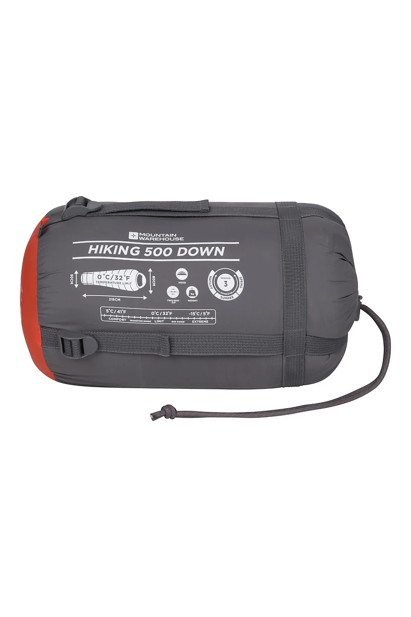 Extreme Hiking 500 Down 0°C Sleeping Bag